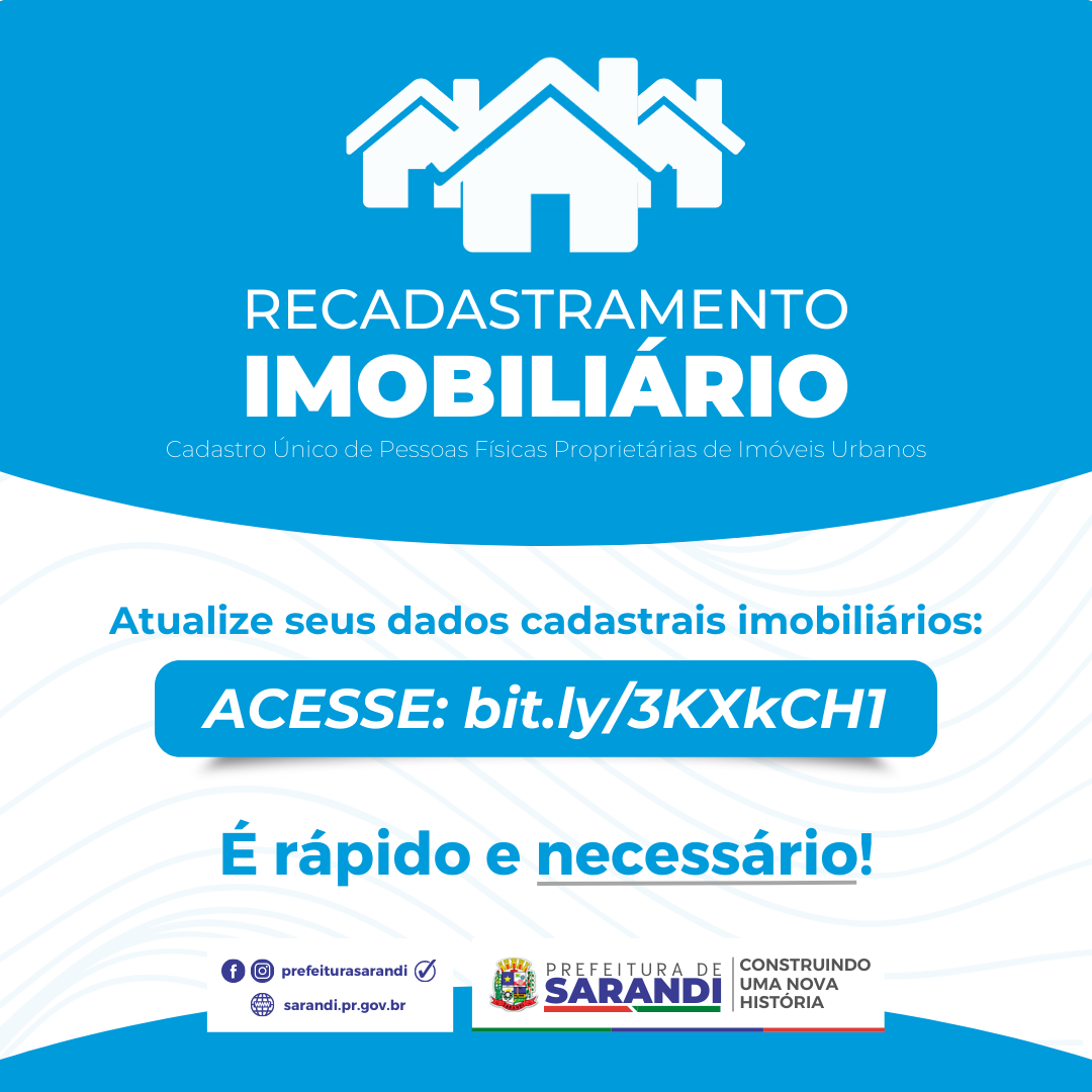 Recadastramento Imobiliário